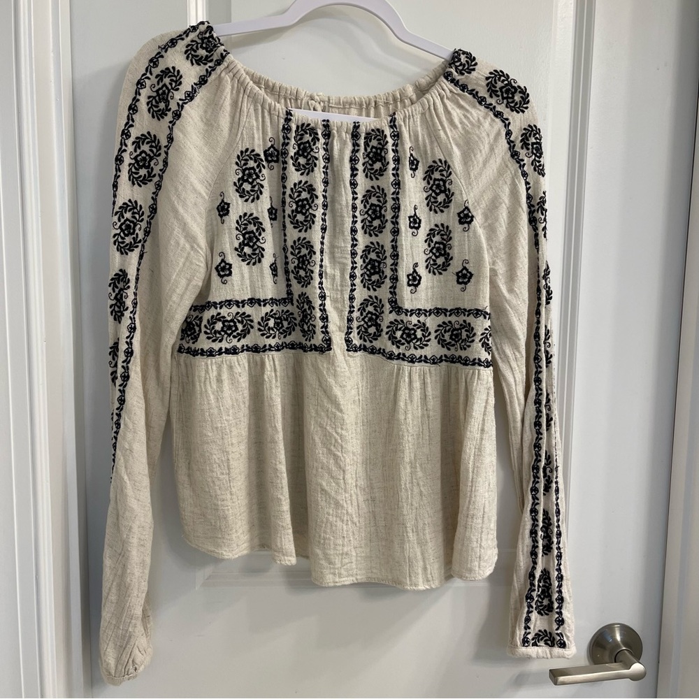 Zara Linen top